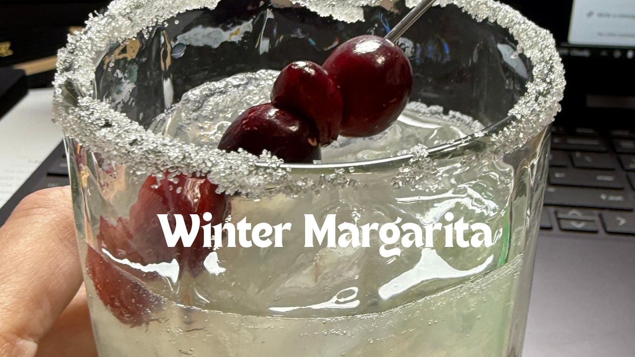 Winter Margarita Mocktail