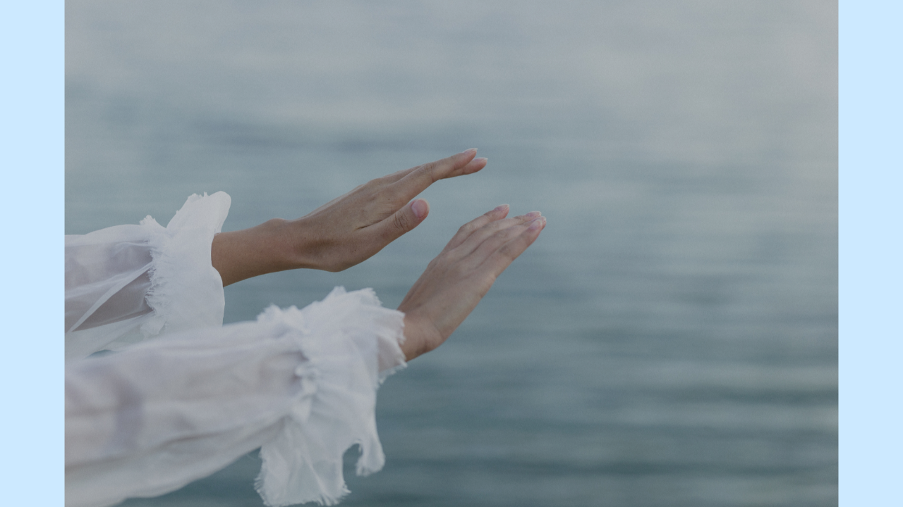 Woman living authentically and freely, at the beach free to be herself