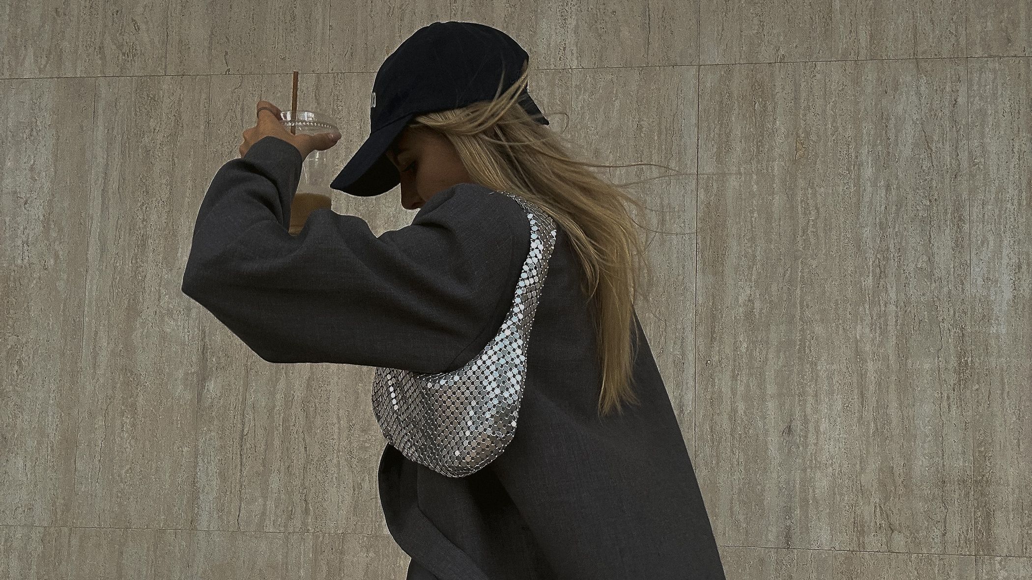 A girl hiding her face because of a bad experience