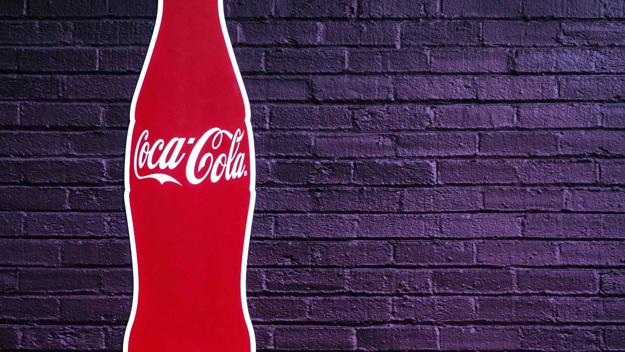 The iconic Coke brand