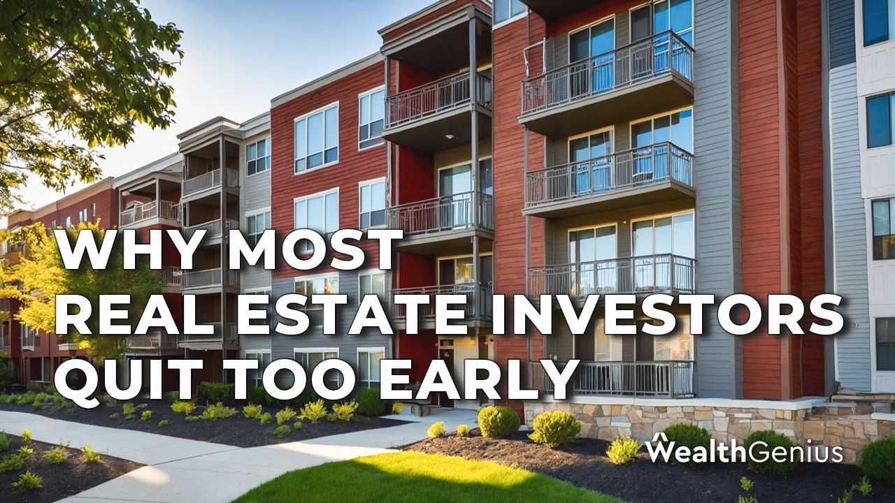 Why Most Real Estate Investors Quit Too Early