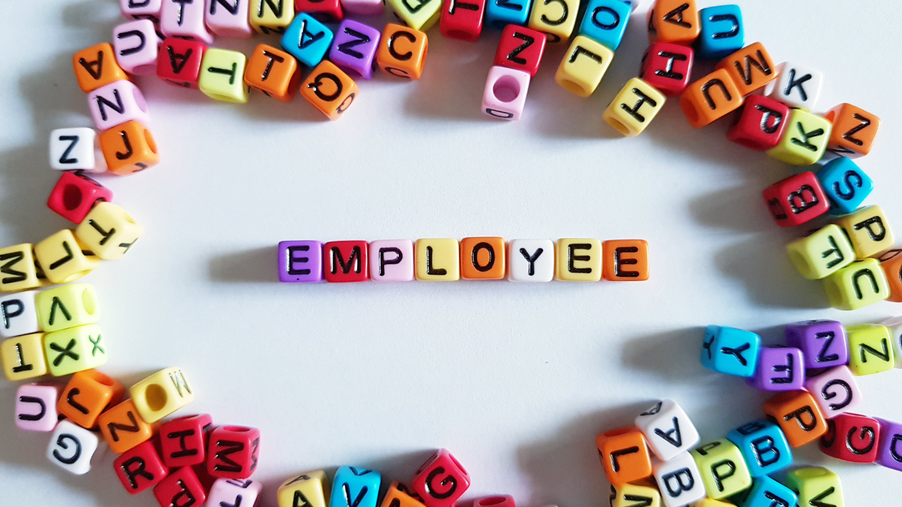 Colorful letter blocks spelling 