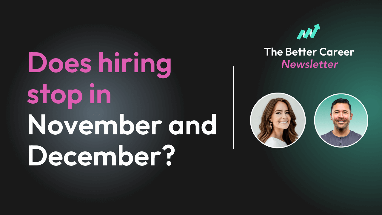 Blog thumbnail for the article titled "Does hiring stop in November and December?".