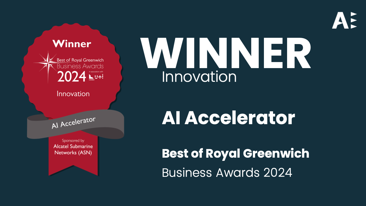 Best of Royal Greenwich Business Awards 2024 - Winner!