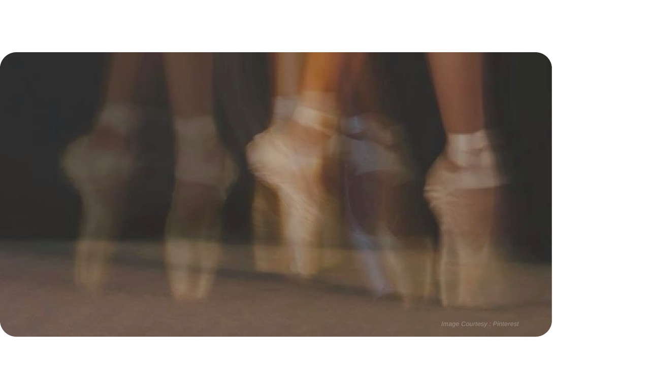 Feets of ballet dancers perfomance