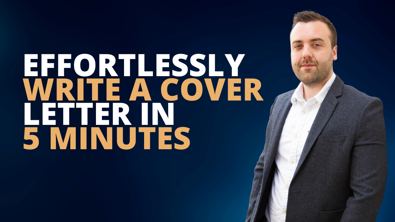 How to Effortlessly Write Your Cover Letter in Under 5 Minutes