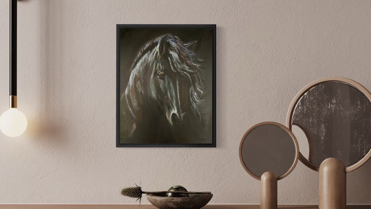 Oil Painting "Pulse of Quiet Strength" by artist Jenn Royster