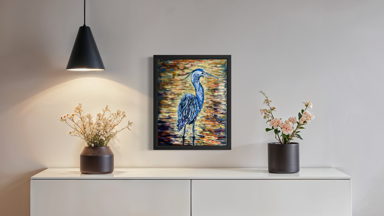 Hope in Stillness oil painting by artist Jenn Royster