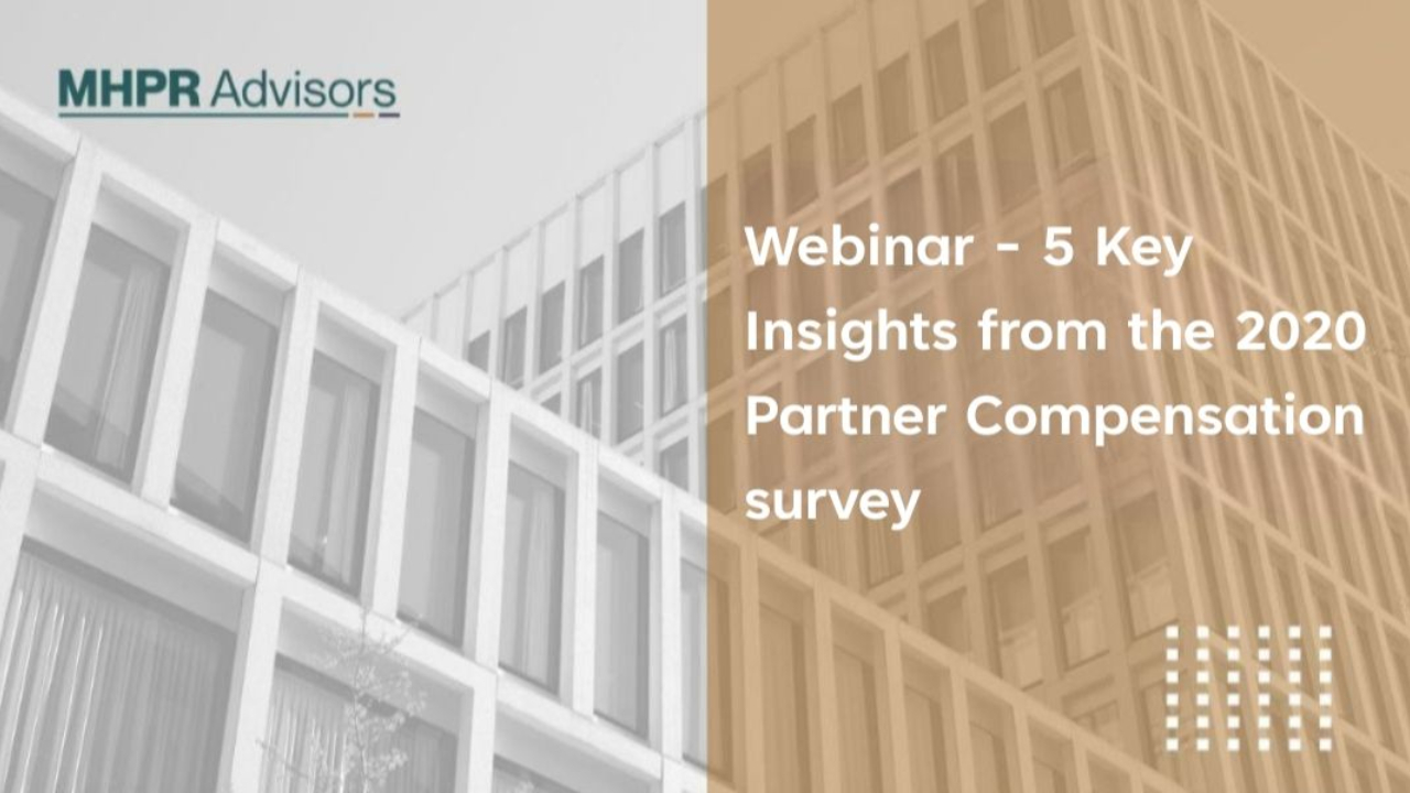 5 Key Insights from the 2020 Partner Compensation survey