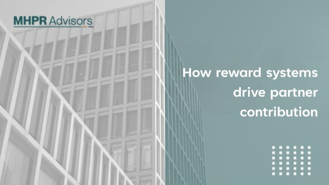 How reward systems drive partner contribution 
