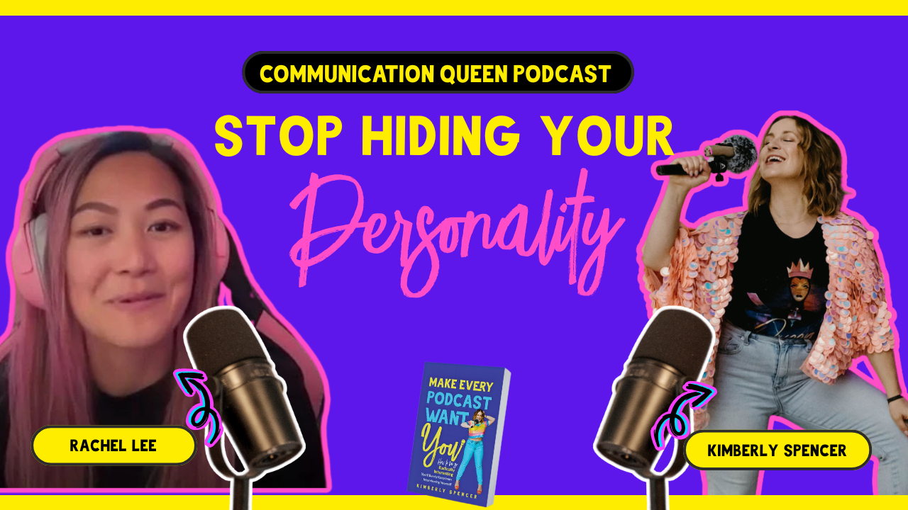 75 - Branding in the Age of AI: How to Look Like You Online with Rachel Lee Communication Queen Podcast with host Kimberly Spencer