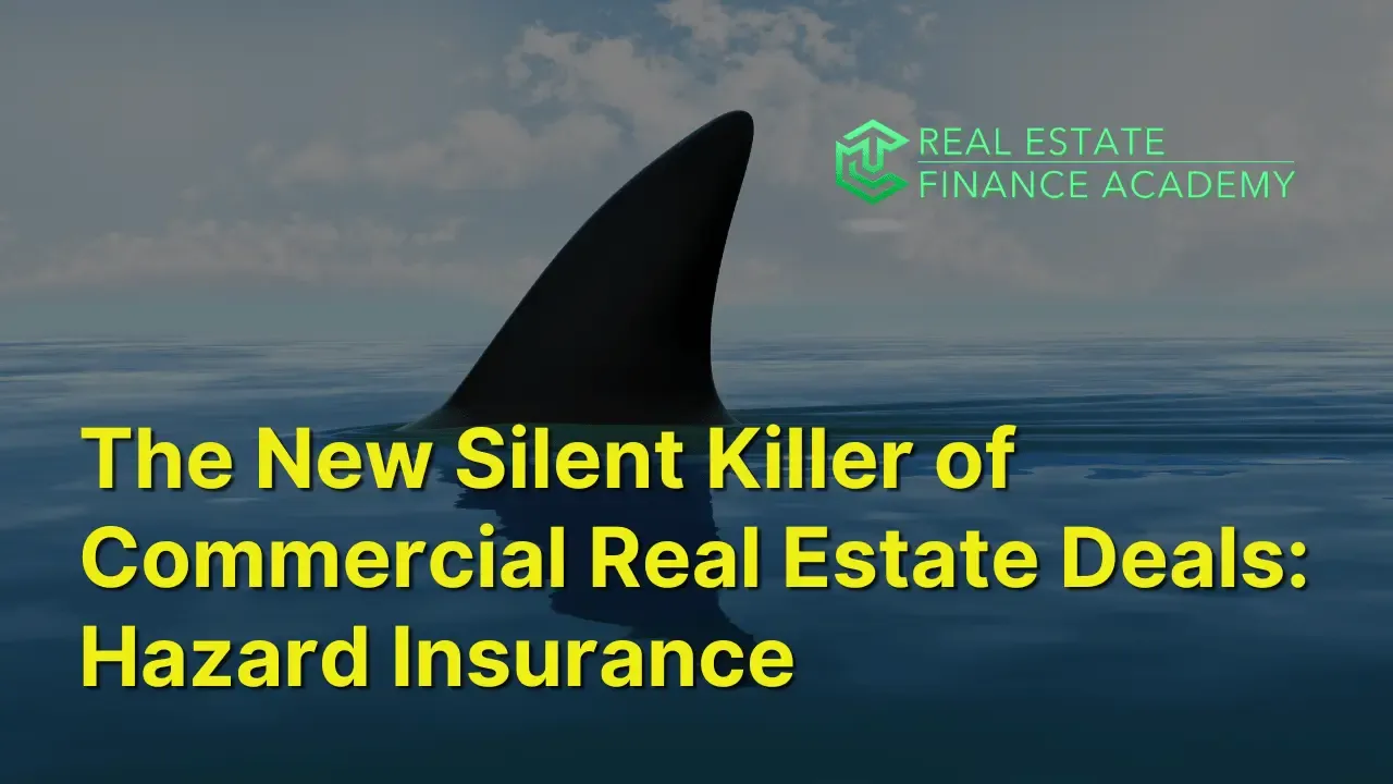 The New Silent Killer of Apartment Deals - Hazard Insurance