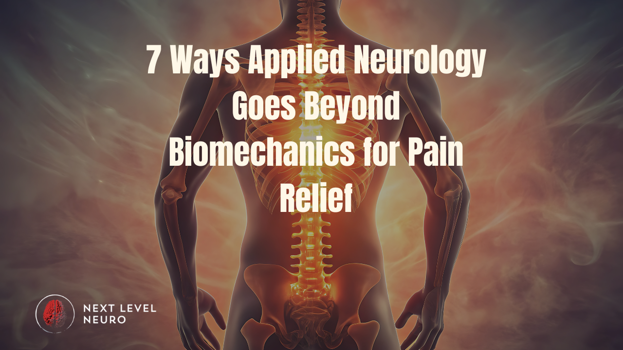 Applied neurology explains how the nervous system controls pain, movement, and performance beyond biomechanics.