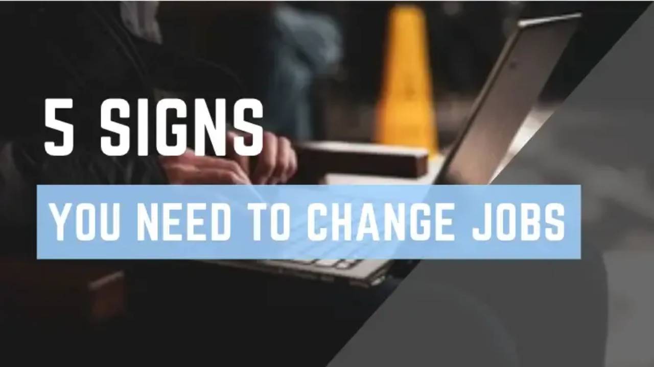 5 signs you need to change jobs blog