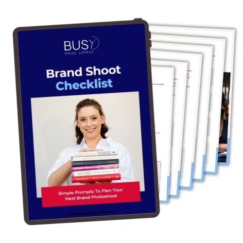 brand photoshoot checklist