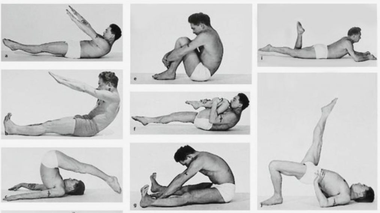 Joseph Pilates founder and inventor of Contrology the original Pilates method of exercise and rehabilitation