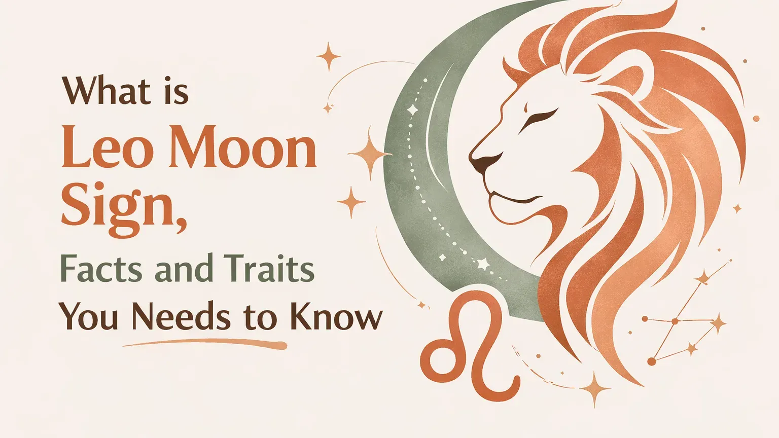 What-is-Leo-Moon-Sign