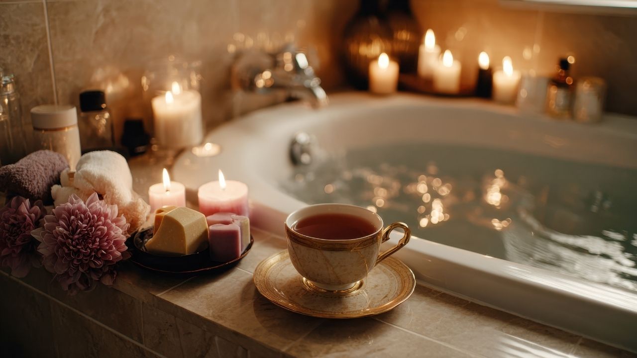 romantiser sa vie bain chandelles