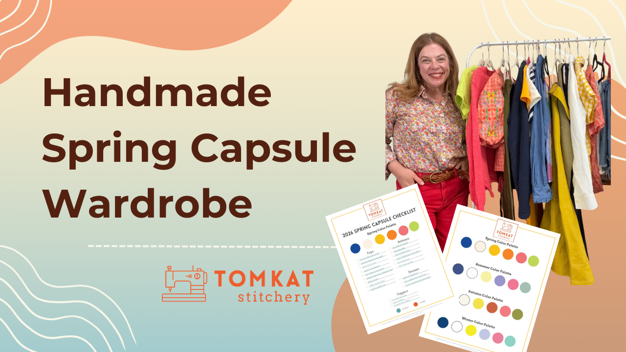 Whitney TomKat Stitchery Sew Spring Capsuel Wardrobe