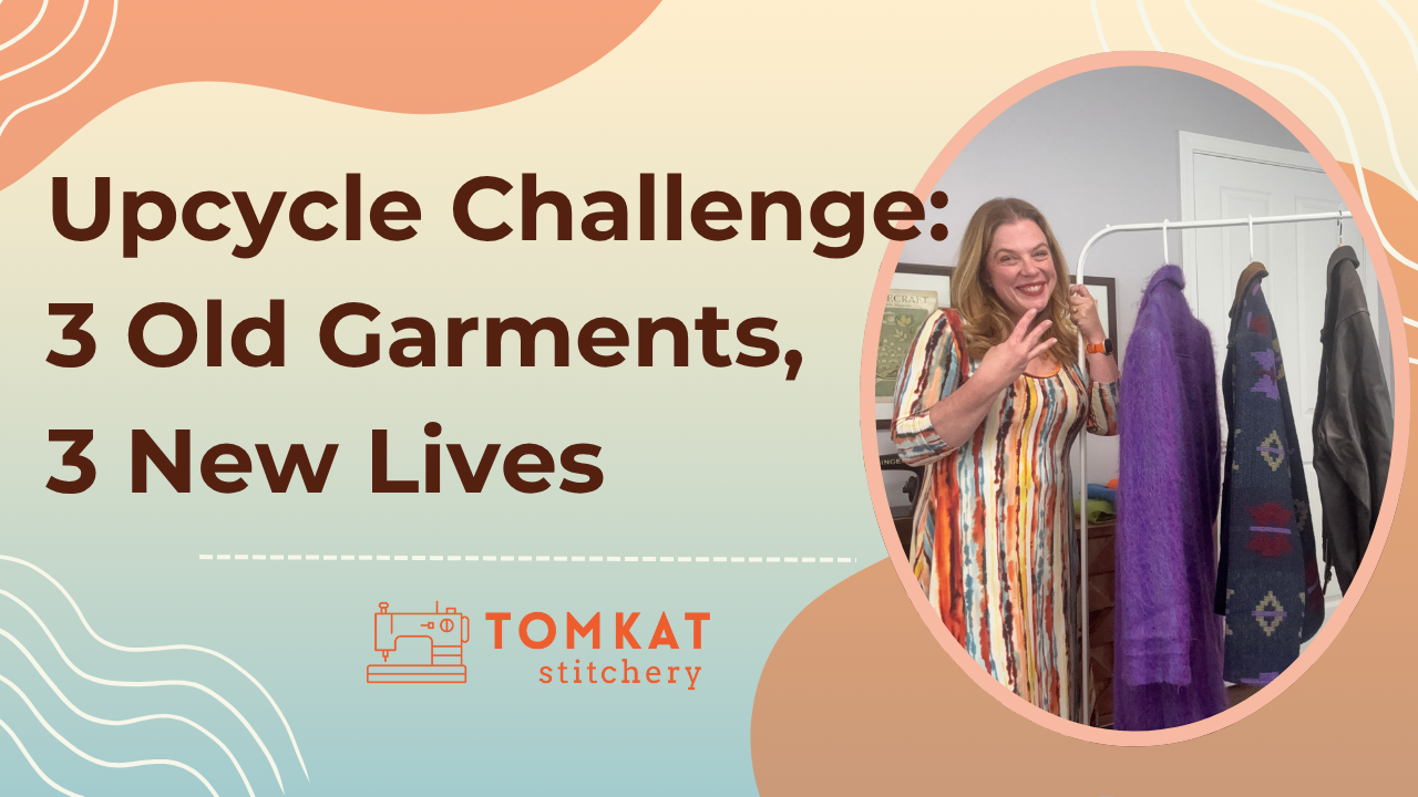 Whitney TomKat stitchery Sew Upcycle Coats