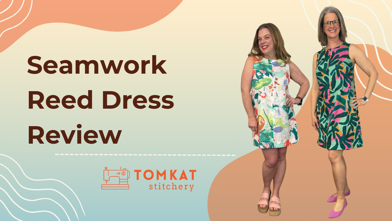 TomKat Stitchery Whitney Seamwork Reed Dress Review