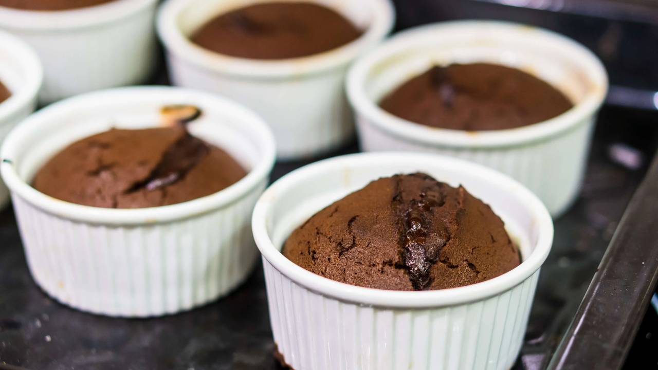 Receta de Soufflé de Chocolate