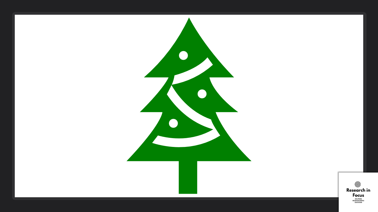 An image of a green Christmas tree
