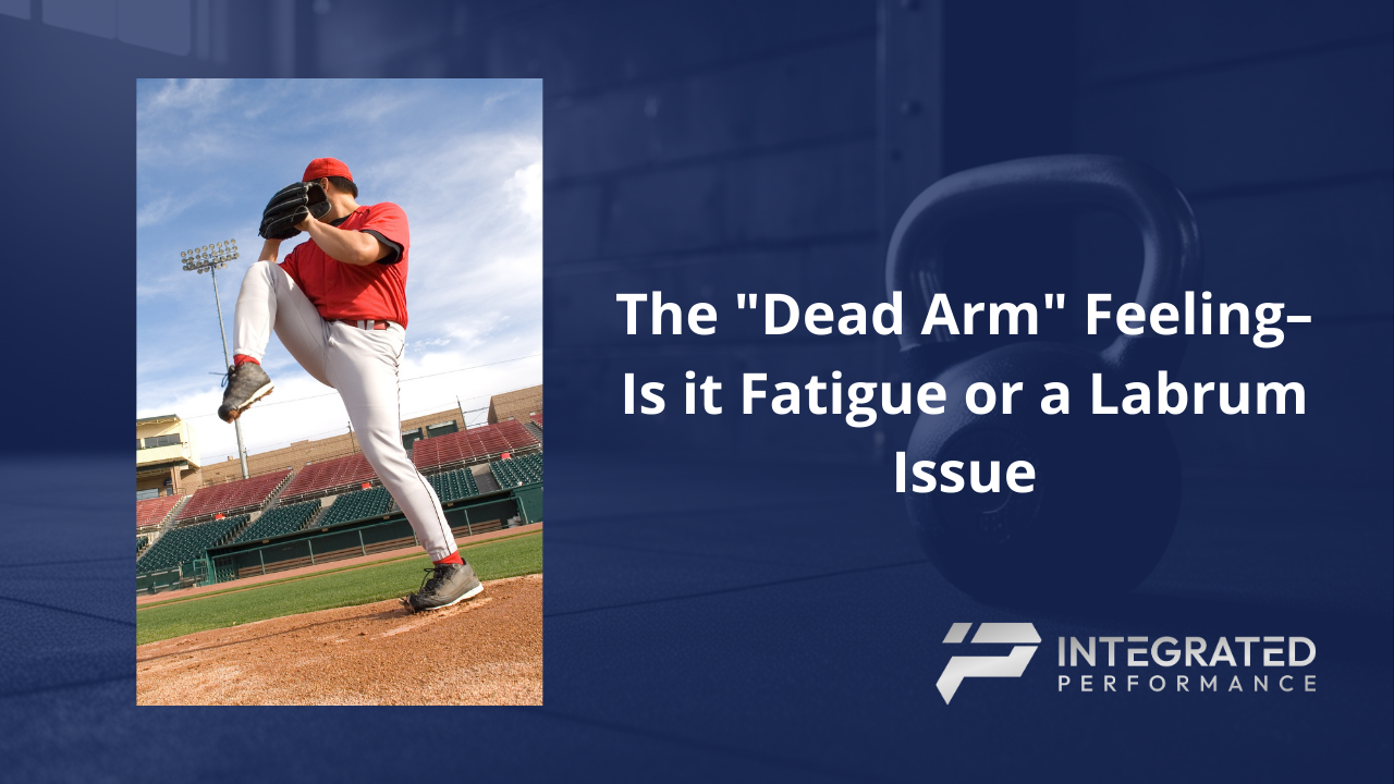 High SSchool pitcher holding his shoulder in pain on the mound