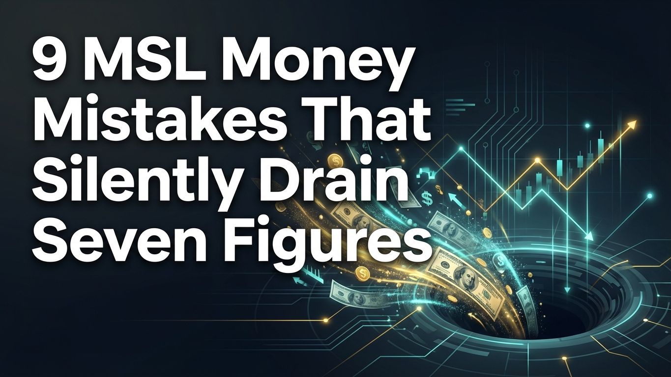 9 MSL Money Mistakes That Silently Drain Seven Figures