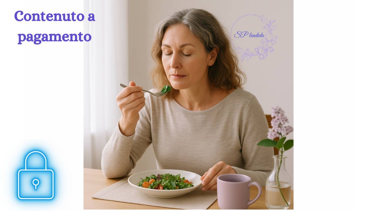 Mangiare meglio in menopausa