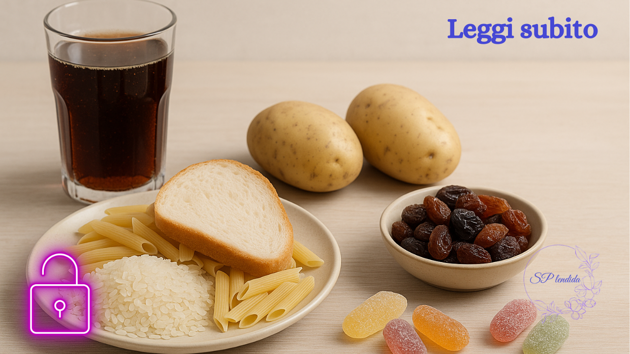 Cibi che alzano la glicemia