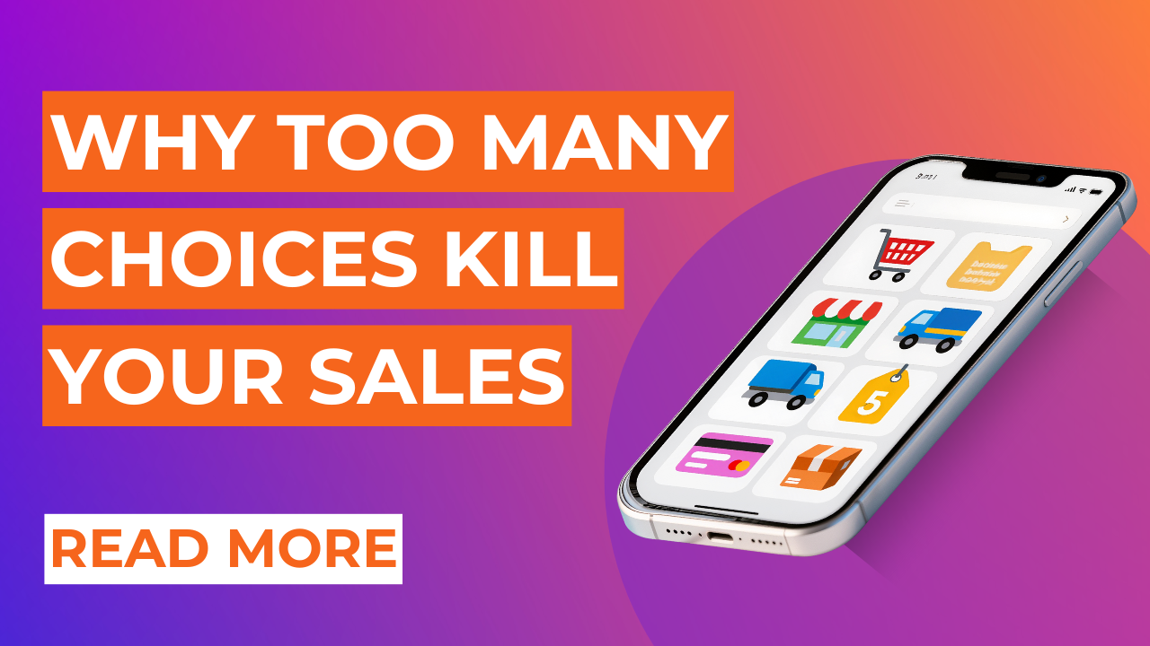 The Psychology of Jam: Why Too Many Choices Kill Your Sales