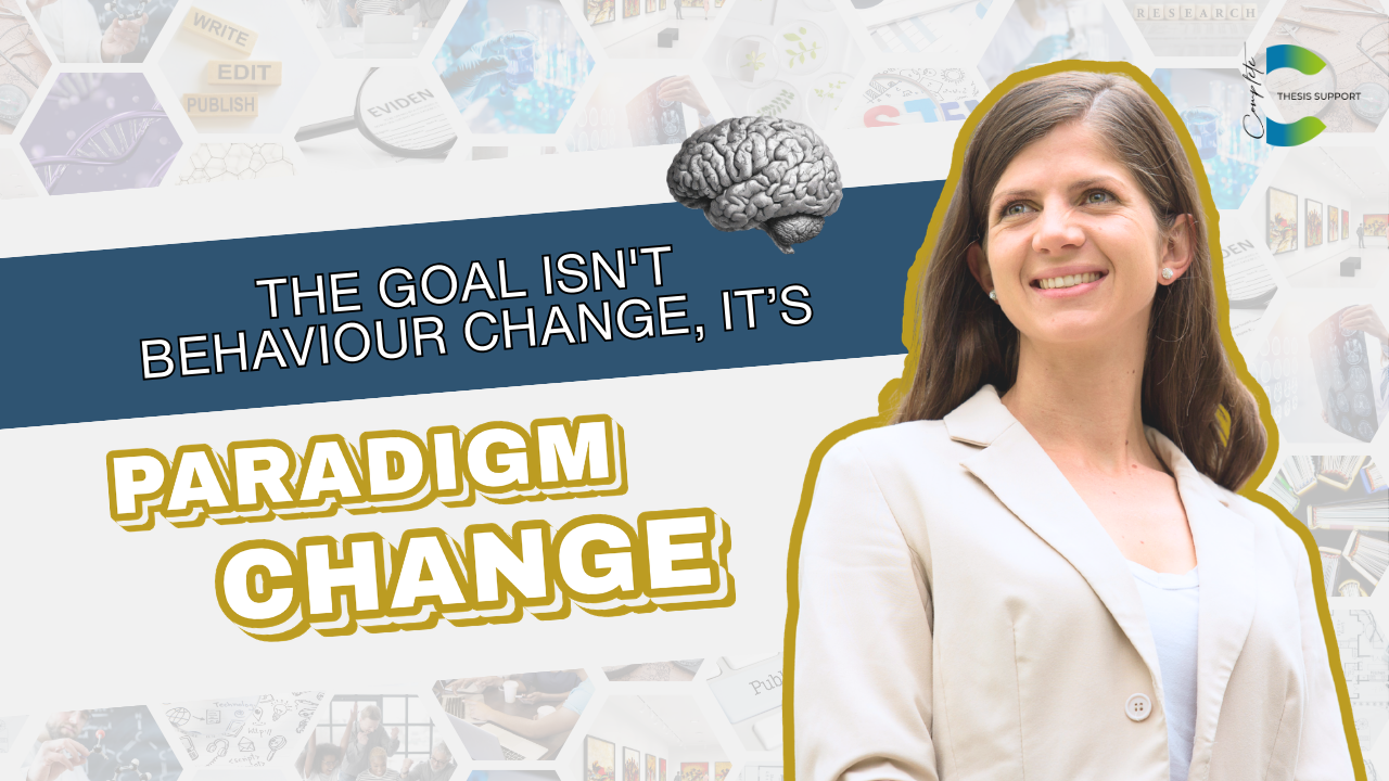 How to Change Your PhD Results by Shifting Your Paradigm