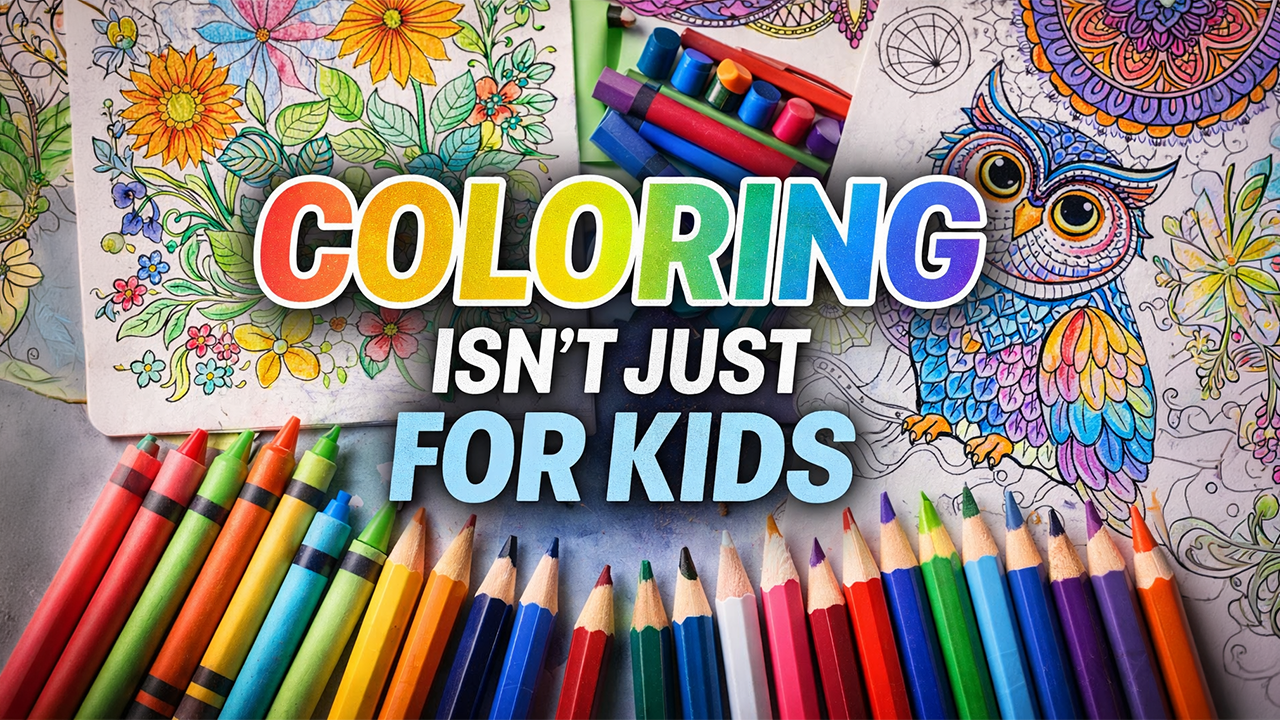 Coloring Isn’t Just For Kids