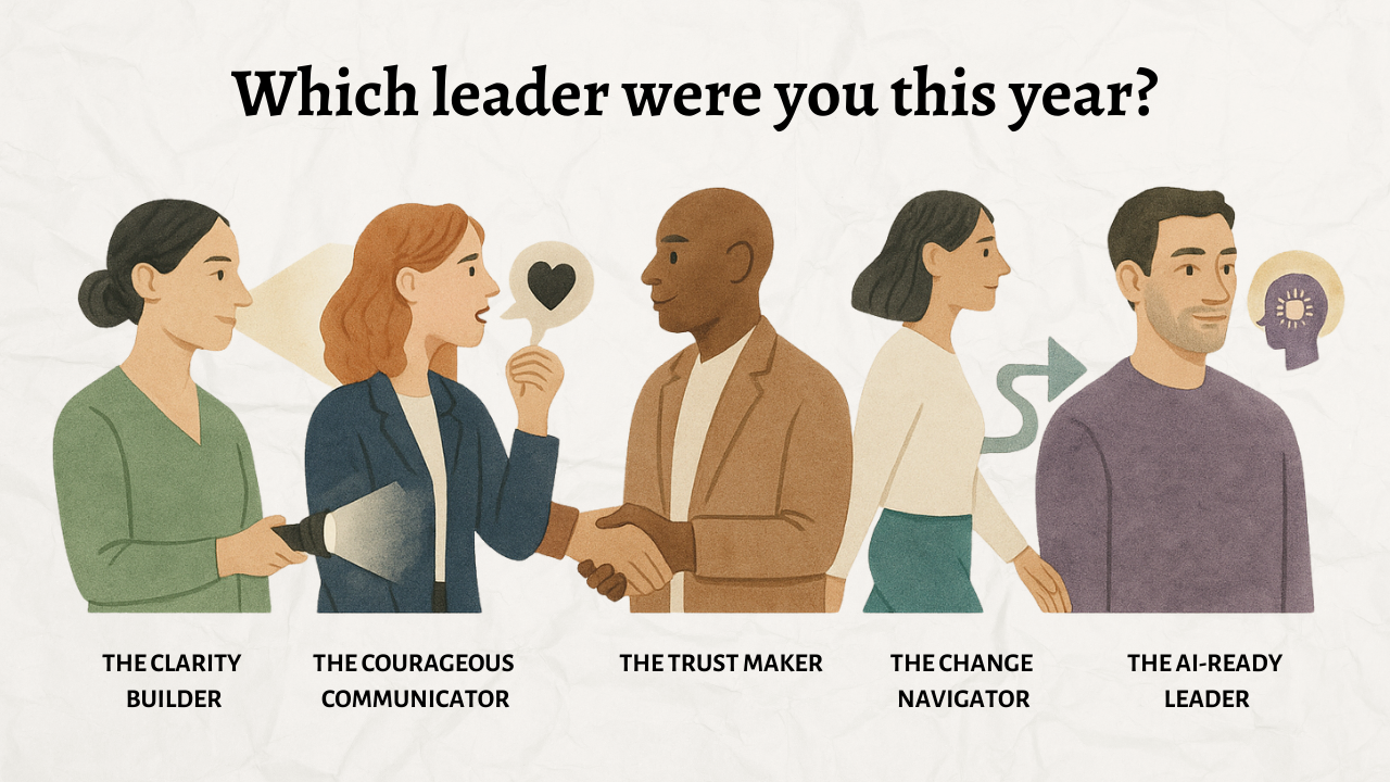Which leader were you this year? Five leadership styles worth celebrating.