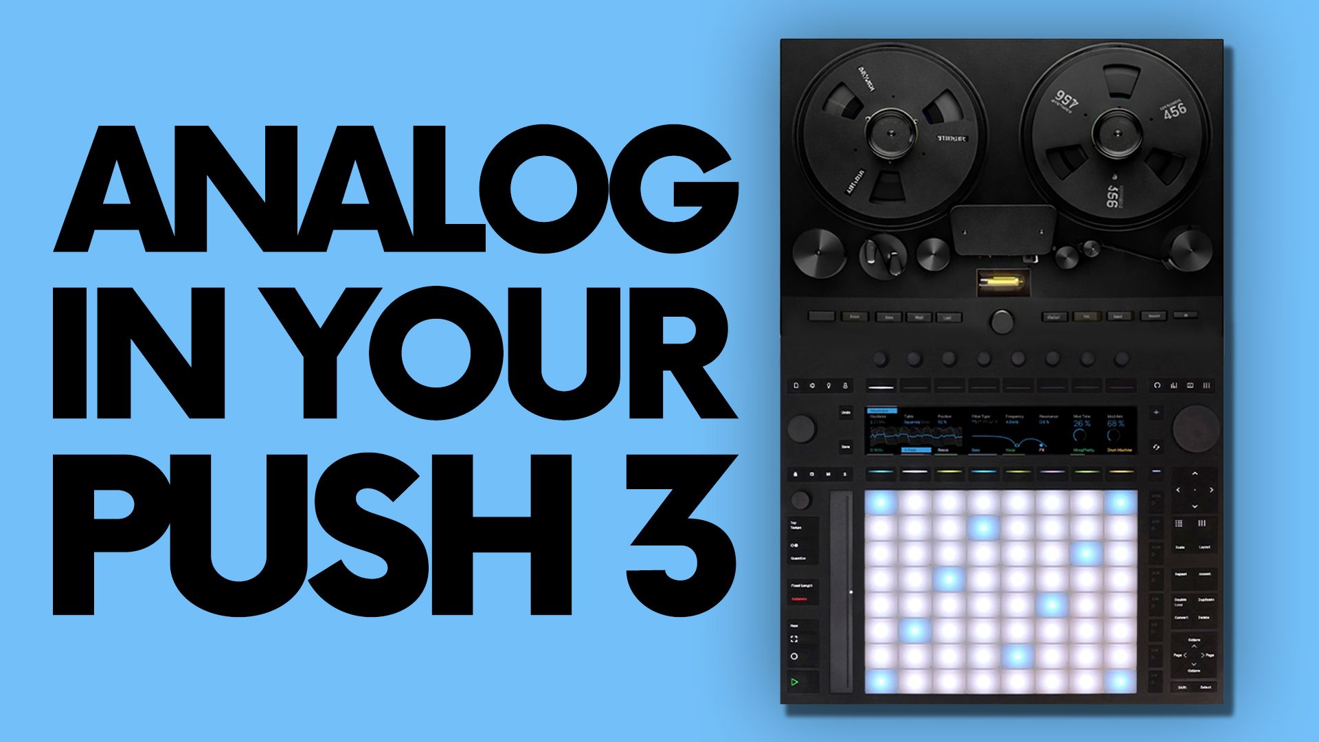How I Built an Analogue Studio Inside Ableton Push 3 (Standalone)