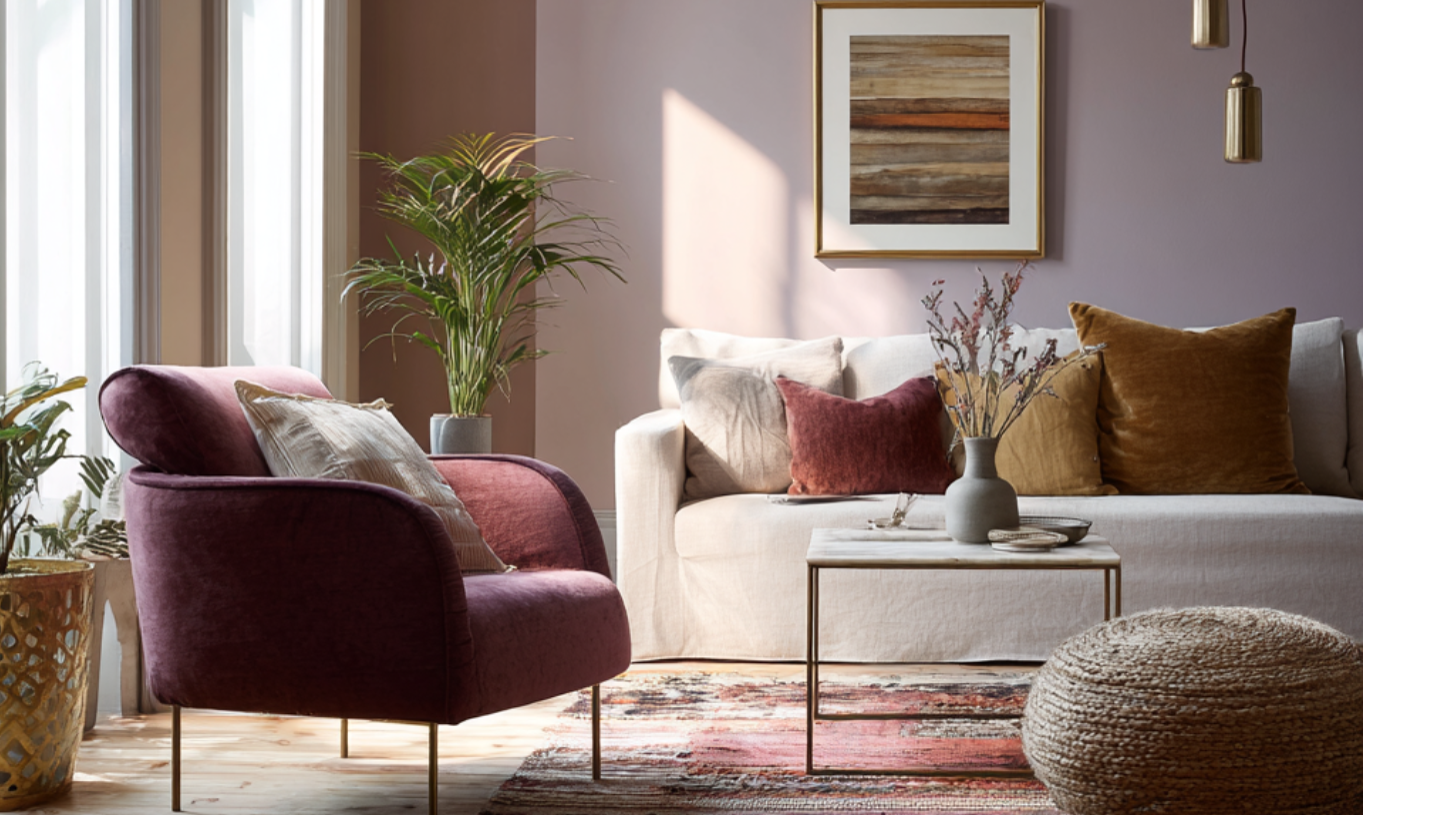stue boligstyling og farger