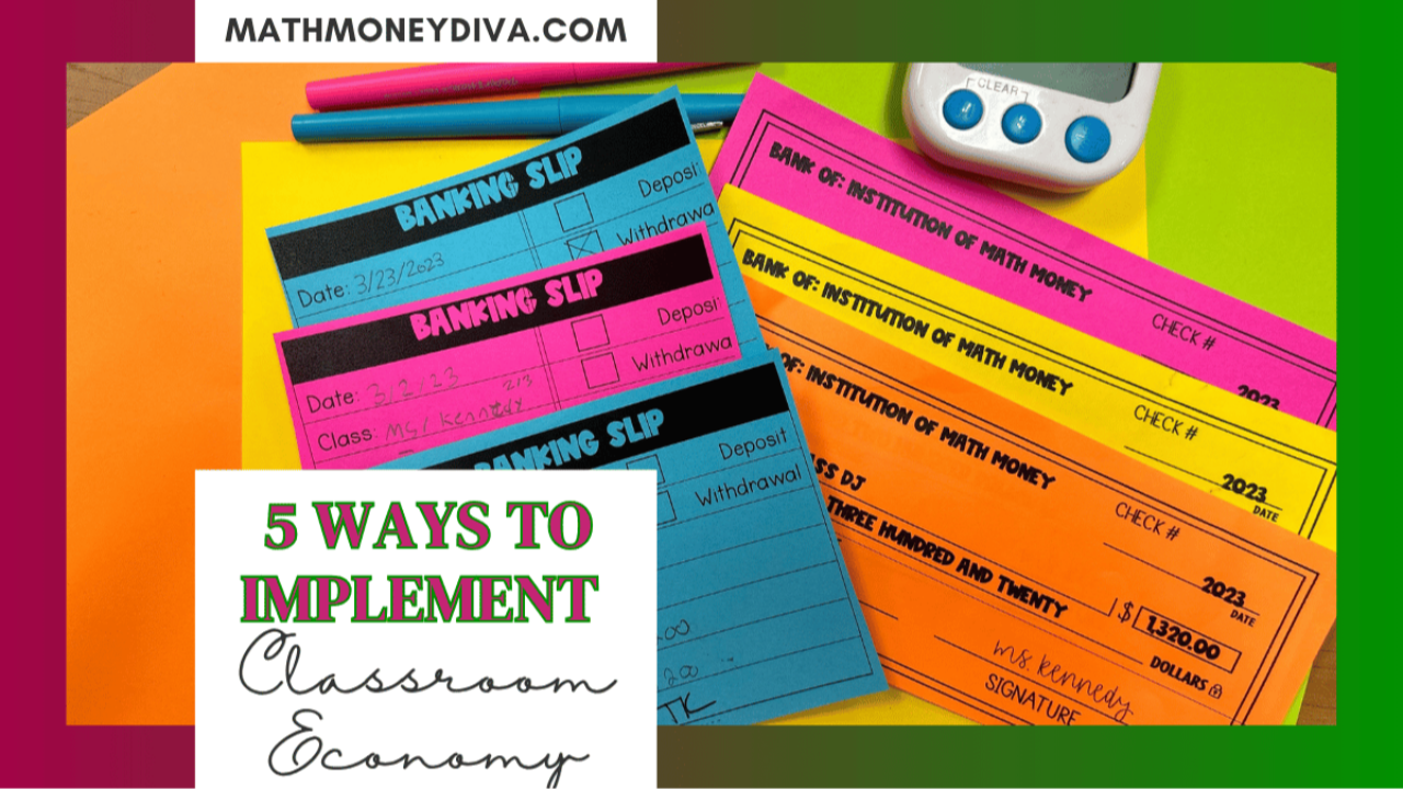 Classroom Economy, Classroom Jobs