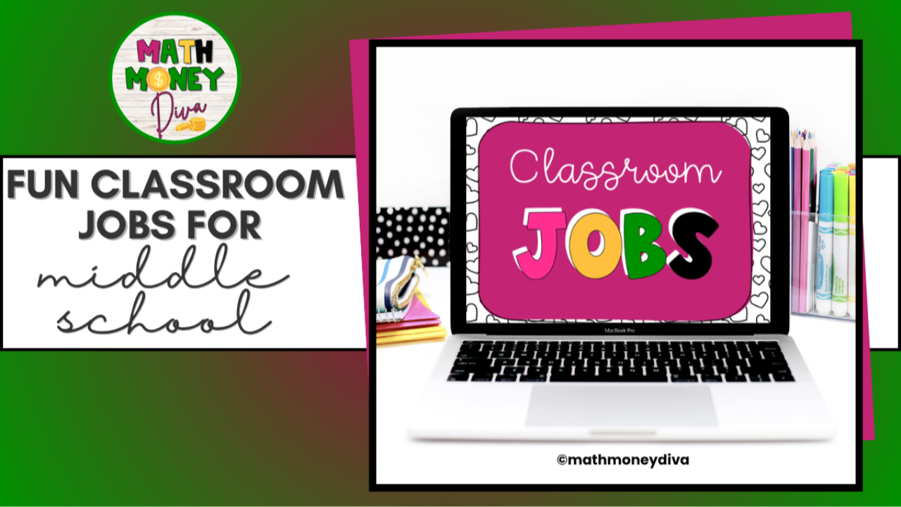 classroom jobs for middle school students