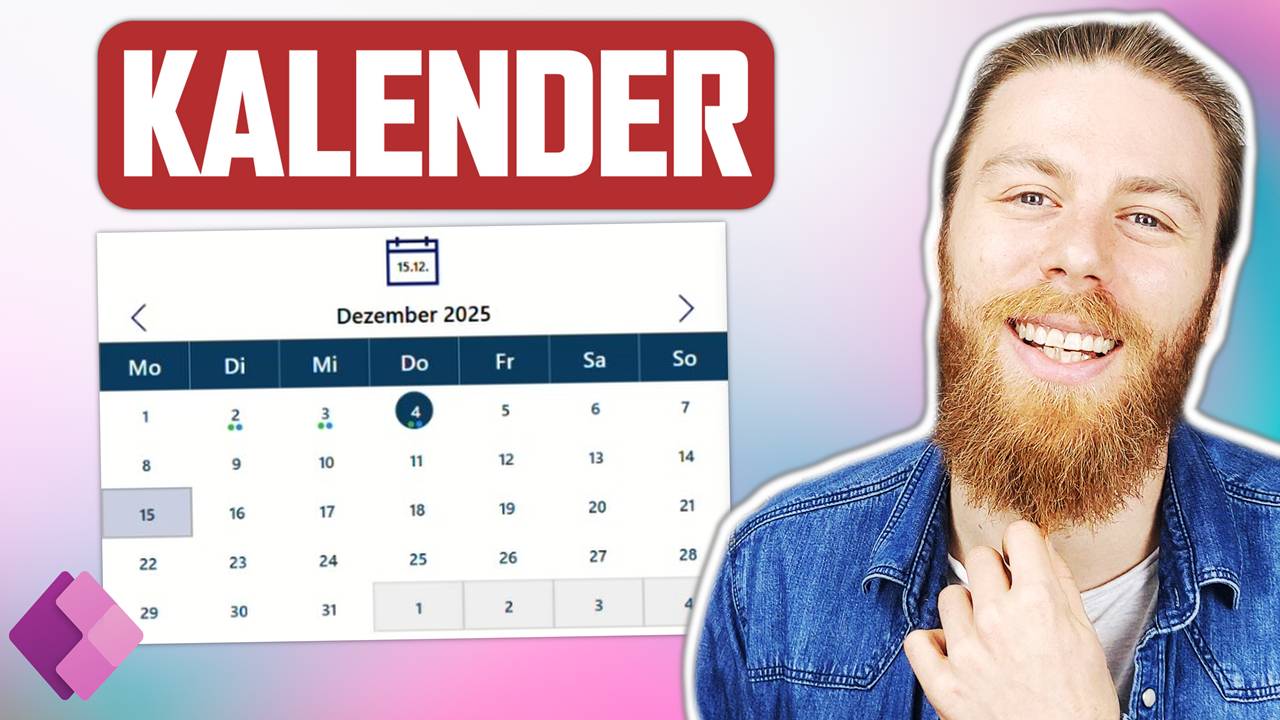 Power Apps Kalender bauen