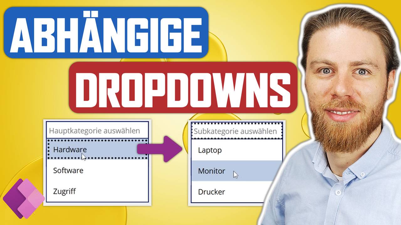 Power Apps Abhängige Dropdowns