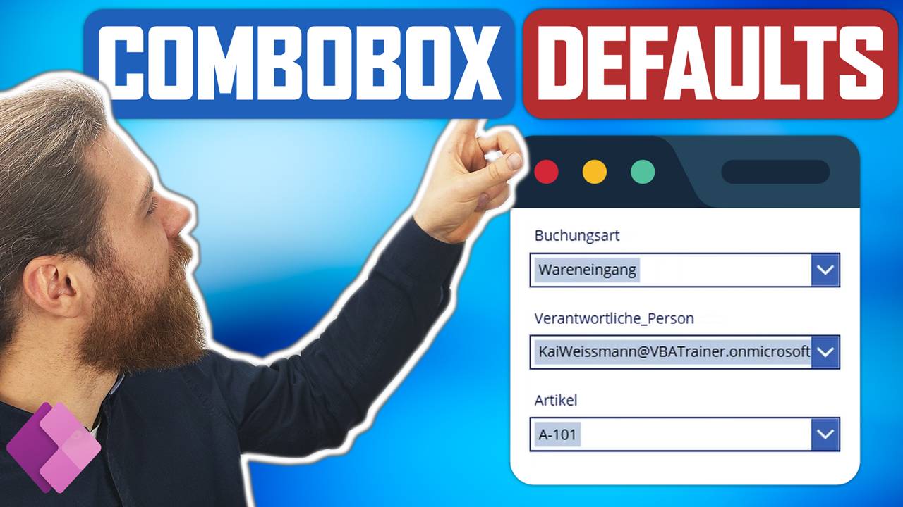 Power Apps DefaultSelectedItems