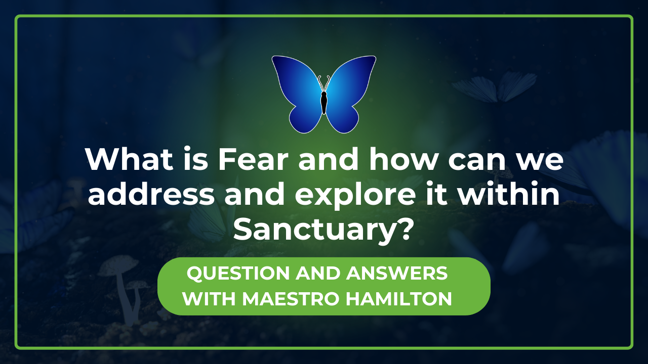 What is Fear and how can we address and explore it within Sanctuary?