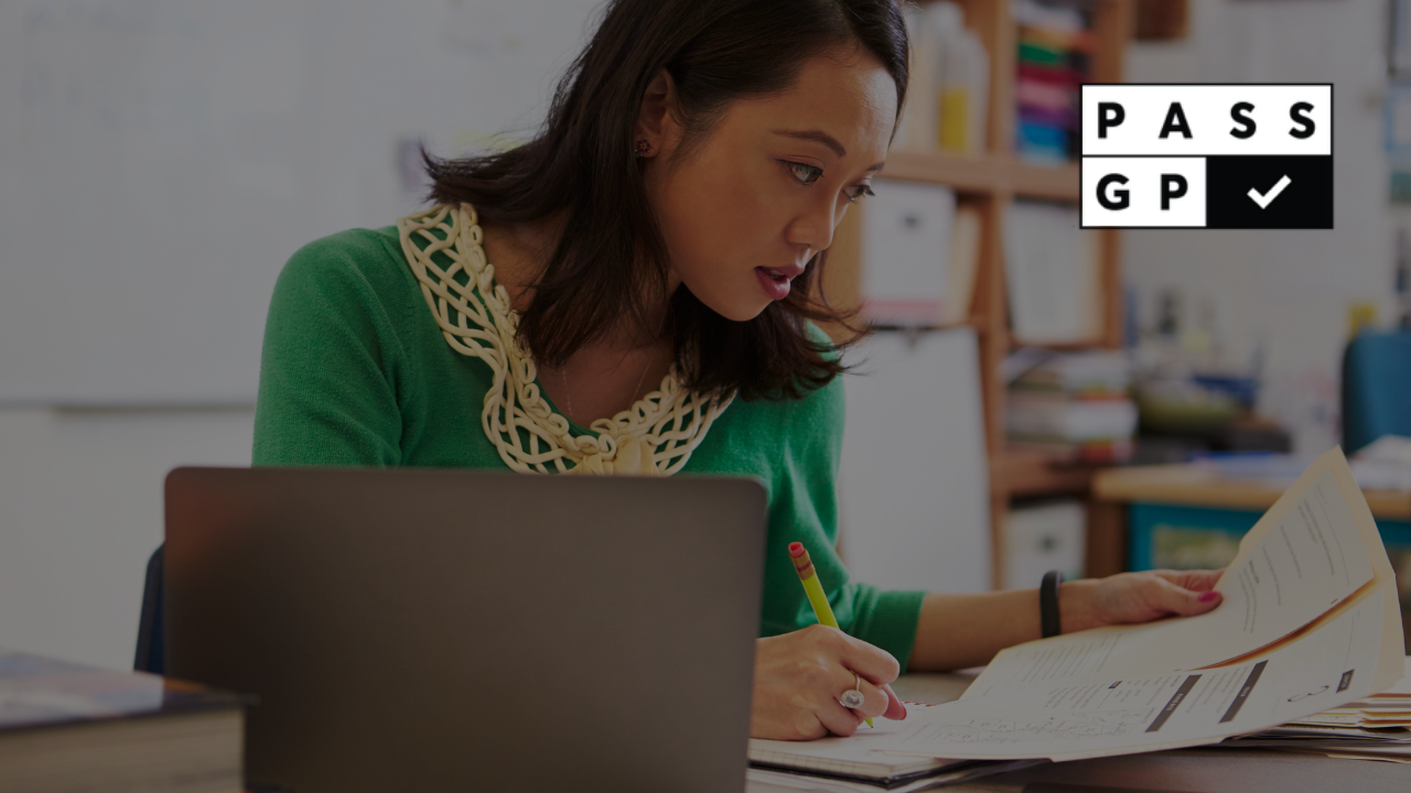 Examiner identifying omitted safety steps during marking