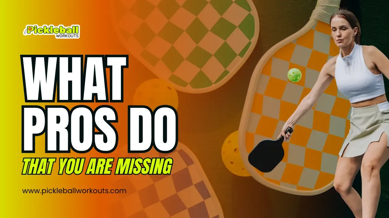 Pro Pickleball Player