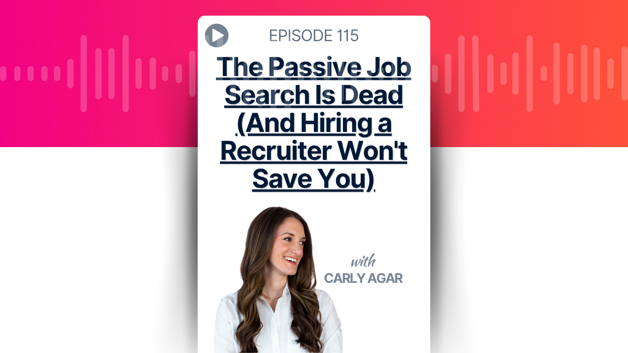 The Passive Job Search Is Dead (And Hiring a Recruiter Won't Save You)