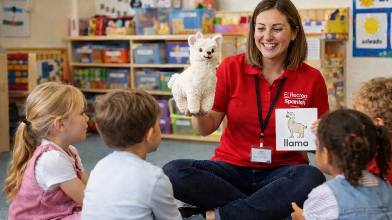 Spanish classes for nurseries and preschool settings in the UK delivered by specialist early years Spanish teacher