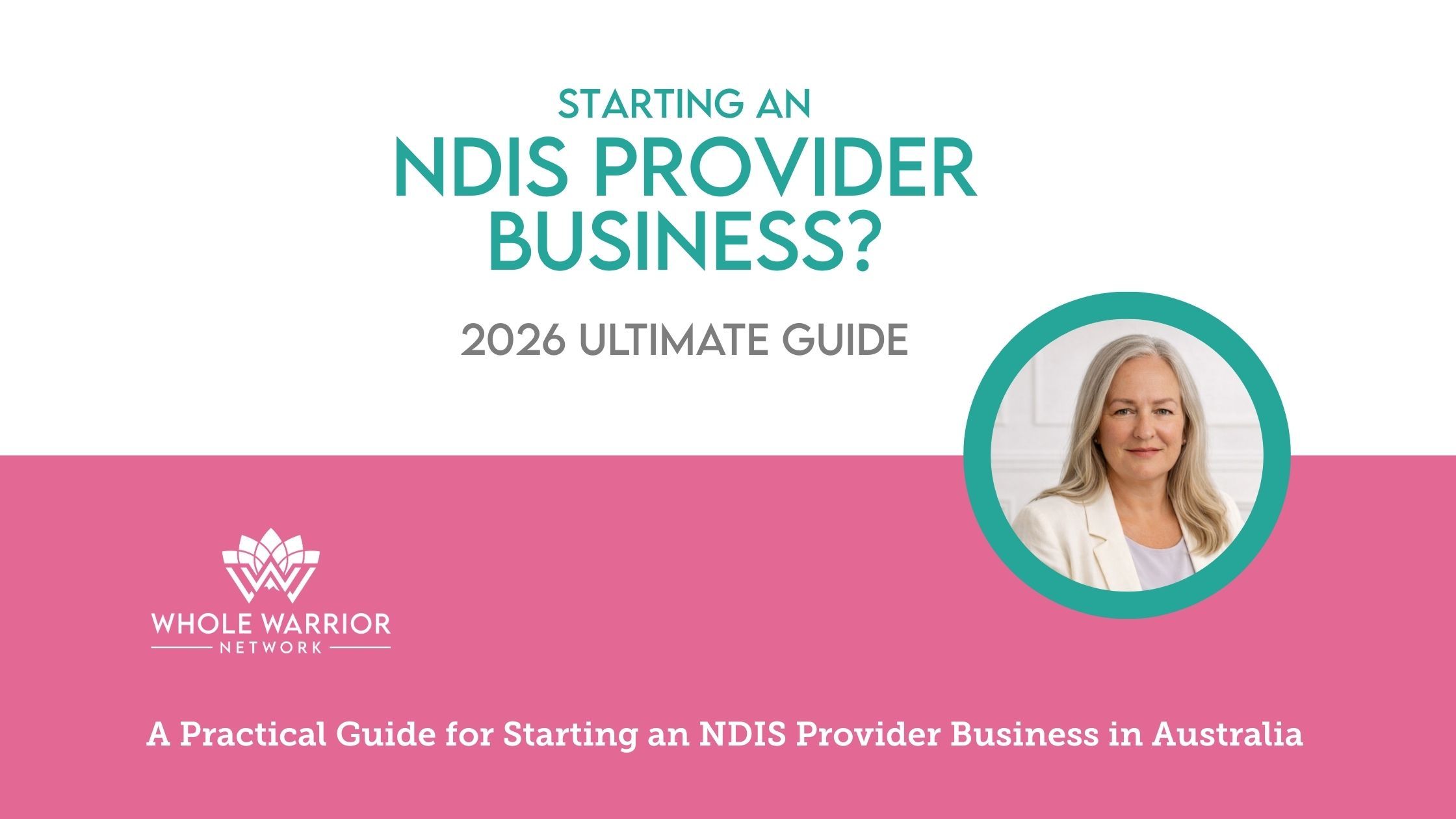 Tania Gorry, Business Coach, sitting at desk with laptop. 2026 Guide How to Start an NDIS Provider Business with Tania Gorry