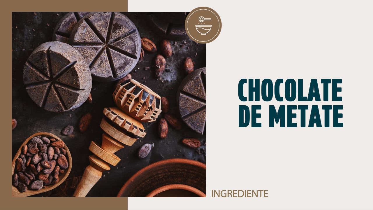 Tablilla de chocolate de metate