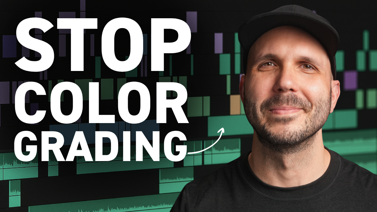 Professional video editor reviewing storyboards and script for high-end commercial project